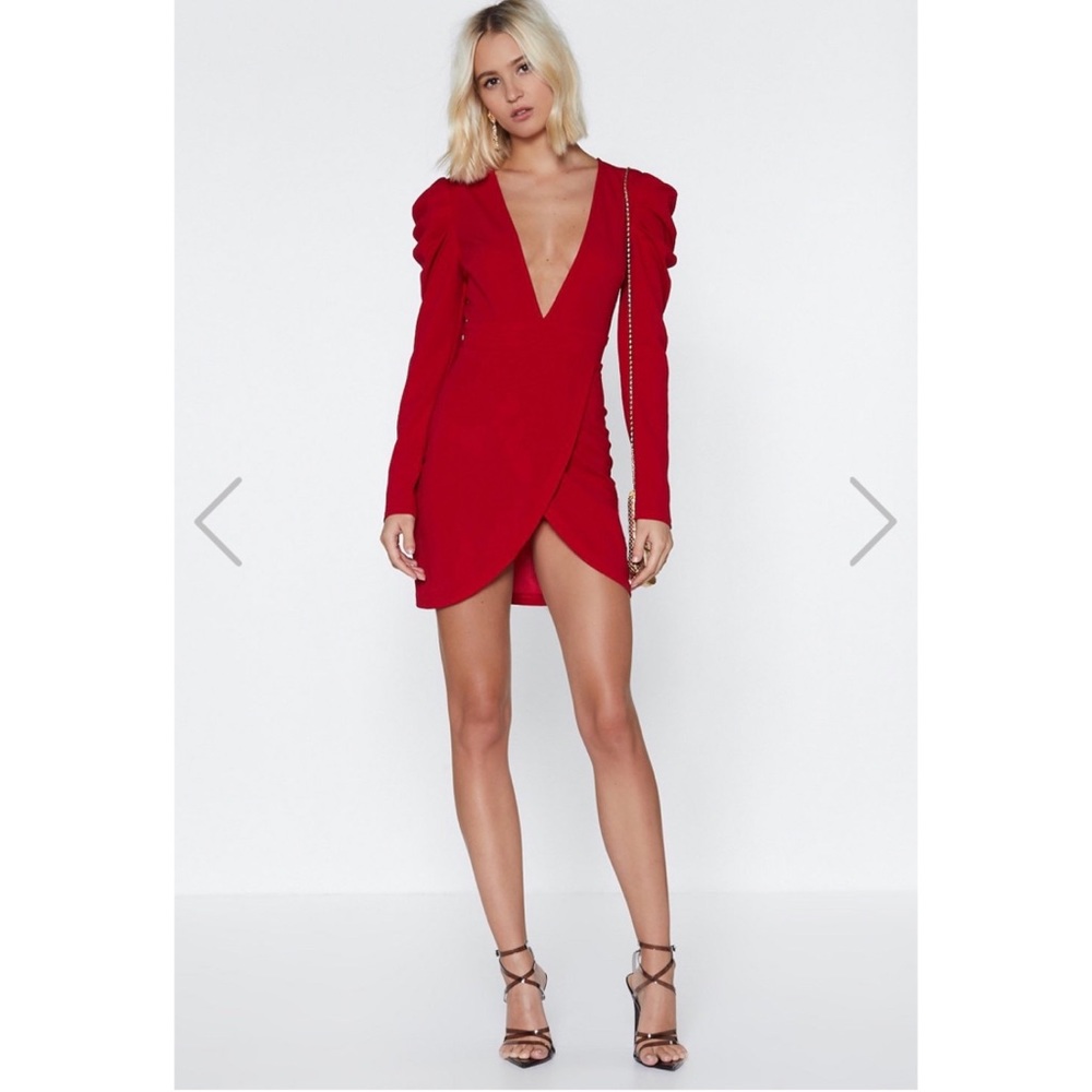 Red Blazer Dress
